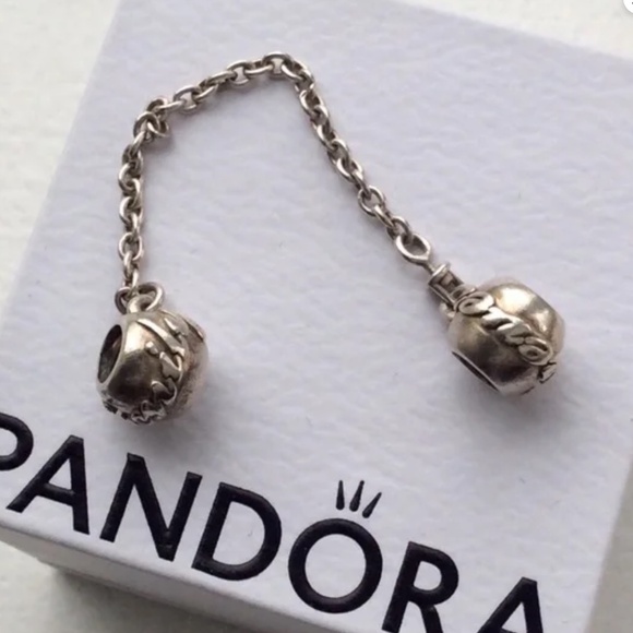 Pandora family for ever safety chain, silver - Picture 1 of 3